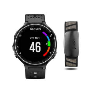 FORERUNNER 230 BLACK/WHITE BUNDLE