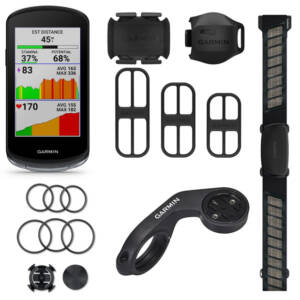 GARMIN EDGE 1000 BUNDEL INCL. SENSORS & HRM
