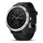 VIVOACTIVE 3, BLACK WITH STAINLESS HARDWARE