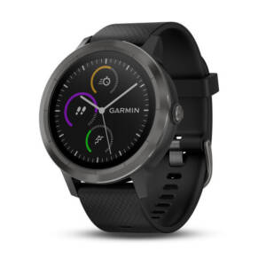 VIVOACTIVE 3, BLACK WITH SLATE HARDWARE