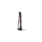 Floor Pump Mini, With Manometer And Hose, Black, 30Cm
