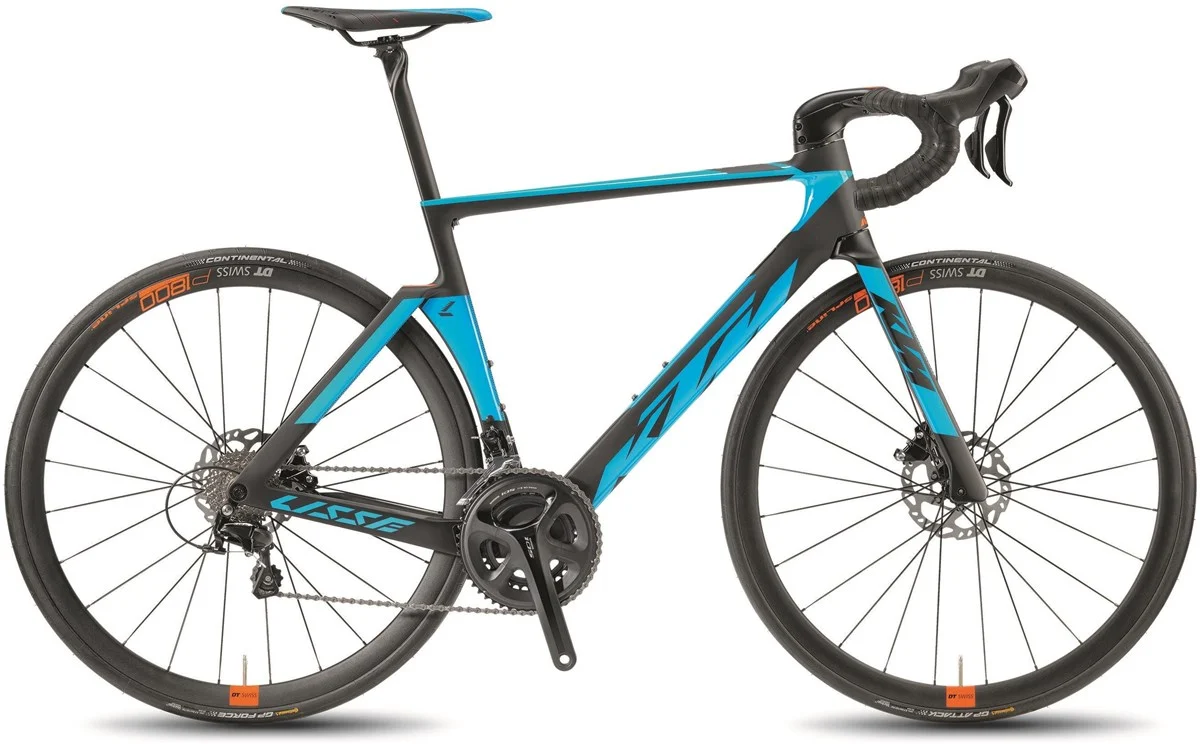 KTM Lisse Elite Black Matt Blue Orange